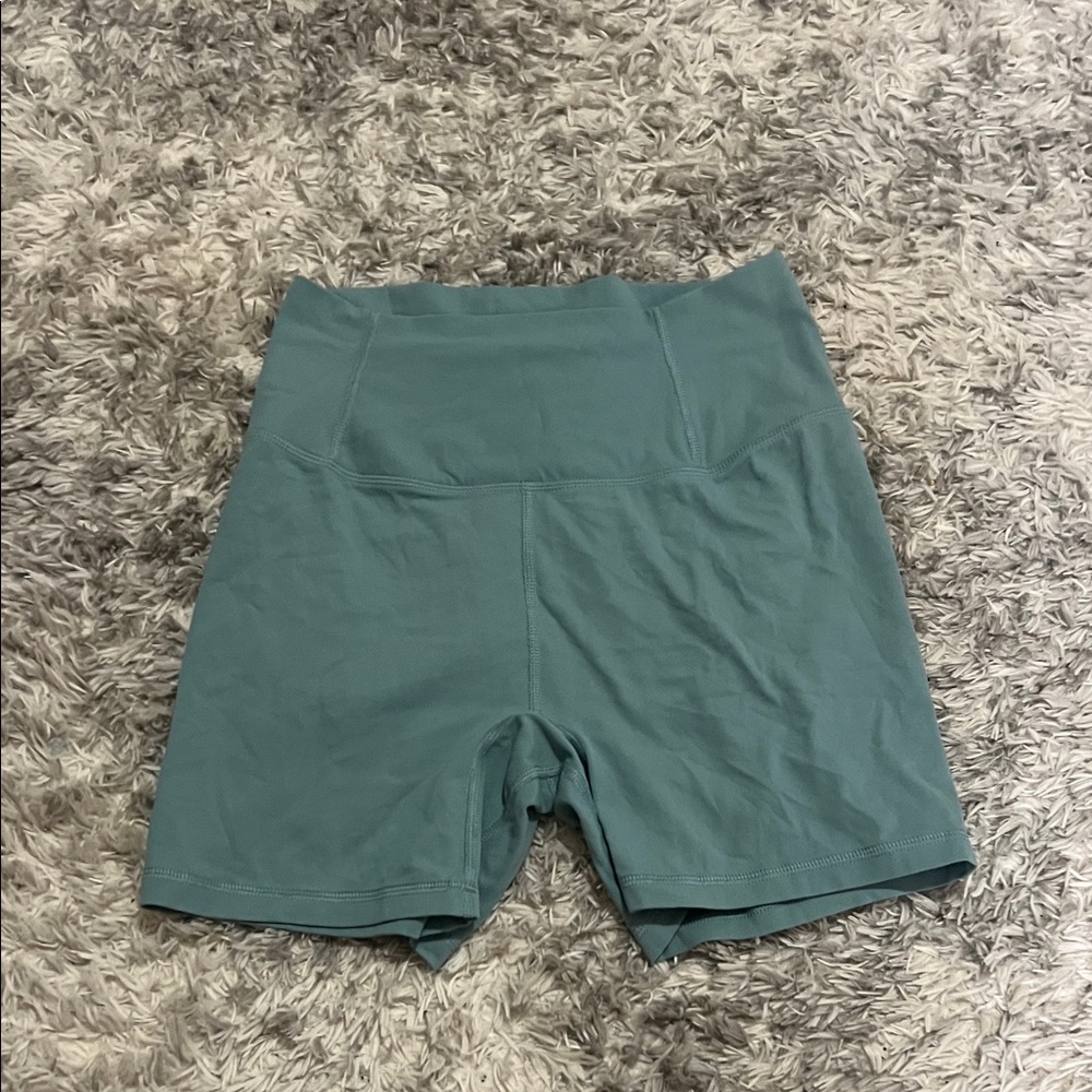 FP Movement by Free People Teal Bike Shorts